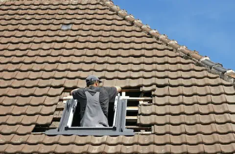 Pose de velux - Etaules